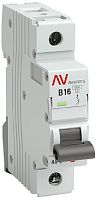 Выключатель автоматический EKF Averes AV-6 1п 16А B 6кА картинка